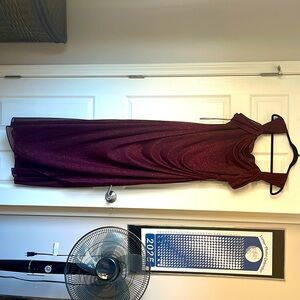 Wine Colored Gown (Sparkly)